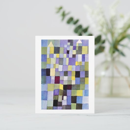 Architectuur, Paul Klee Briefkaart (Staand voorkant)