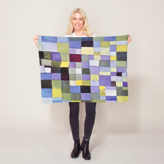 Architectuur, Paul Klee Fleece Deken (In situ)