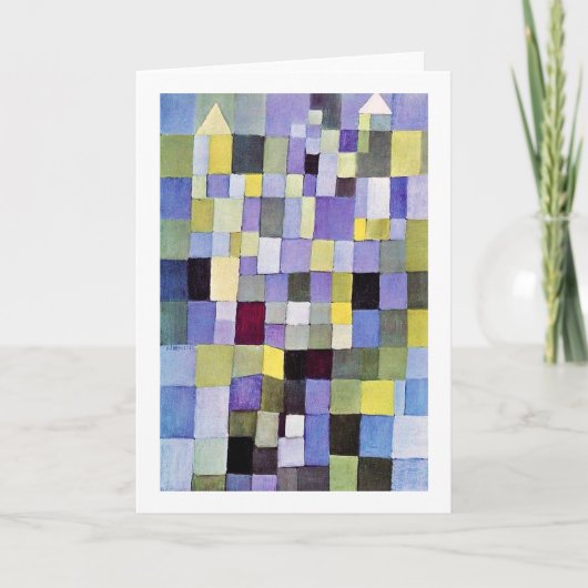 Architectuur, Paul Klee Kaart (Voorkant)
