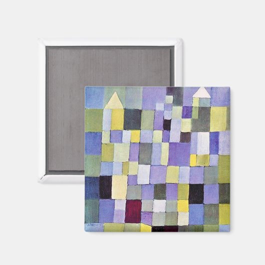Architectuur, Paul Klee Magneet (Voorkant / Achterkant)