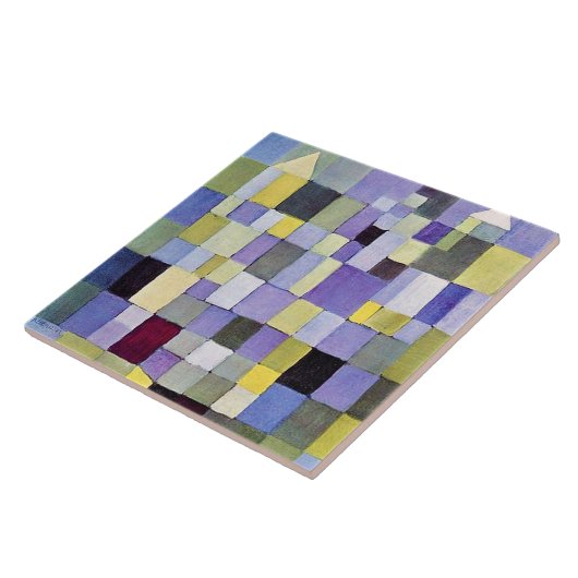 Architectuur, Paul Klee Tegeltje (Zijkant)