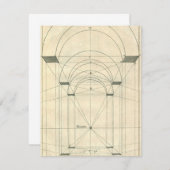  architectuur, perspectief renaissance Arch (Voorkant / Achterkant)