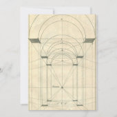 architectuur, perspectief renaissance Arch (Voorkant)