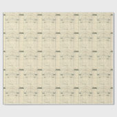 architectuur, perspectief renaissance Arch Cadeaupapier (Vlak)