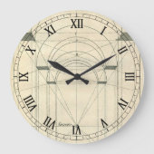 architectuur, perspectief renaissance Arch Grote Klok (Voorkant)