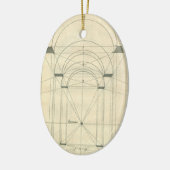  architectuur, perspectief renaissance Arch Keramisch Ornament (Links)