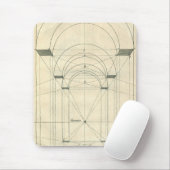 architectuur, perspectief renaissance Arch Muismat (Met muis)