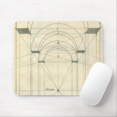  architectuur, perspectief renaissance Arch Muismat (Met muis)