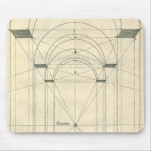 architectuur, perspectief renaissance Arch Muismat (Voorkant)