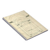  architectuur, perspectief renaissance Arch Notitieboek (Rechterzijde)