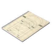  architectuur, perspectief renaissance Arch Notitieboek (Linkerzijde)