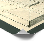  architectuur, perspectief renaissance Arch Poster (Hoek)