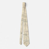 architectuur, perspectief renaissance Arch Stropdas (Achterkant)