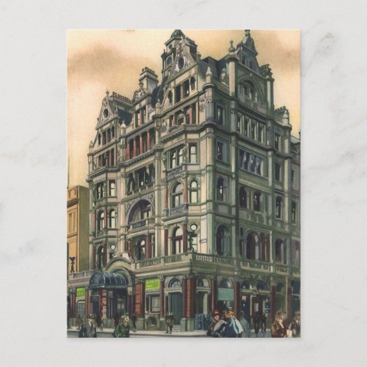  architectuur Queens Hotel Leicester Square Briefkaart (Voorkant)
