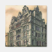  architectuur Queens Hotel Leicester Square Magneet (Voorkant)