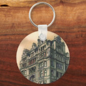  architectuur Queens Hotel Leicester Square Sleutelhanger (Achterkant)