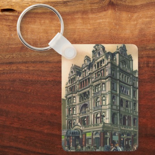  architectuur Queens Hotel Leicester Square Sleutelhanger (Voorkant)