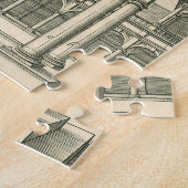 Architectuur, Roman Courtyard met Kolommen Legpuzzel (Zijkant)