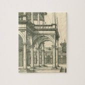  Architectuur, Roman Courtyard met Kolommen Legpuzzel (Verticaal)