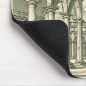 Architectuur, Roman Courtyard met Kolommen Muismat (Hoek)