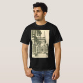 Architectuur, Roman Courtyard met Kolommen T-shirt (Voorkant volledig)