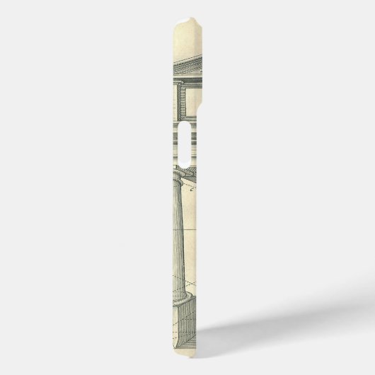  architectuur, Romein Portico met kolommen Case-Mate iPhone Case (Achterkant / Rechts)