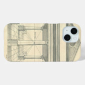  architectuur, Romein Portico met kolommen Case-Mate iPhone Case (Achterkant (horizontaal))