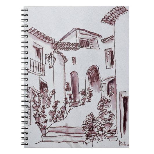 Architectuur | Saint-Guilhem-Le-Desert, Frankrijk Notitieboek (Voorkant)