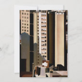 architectuur, Skyscraper Retirement Party Kaart (Voorkant)