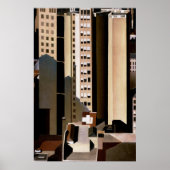  Architectuur, Skyscraper van Sheeler, 1922 Poster (Voorkant)