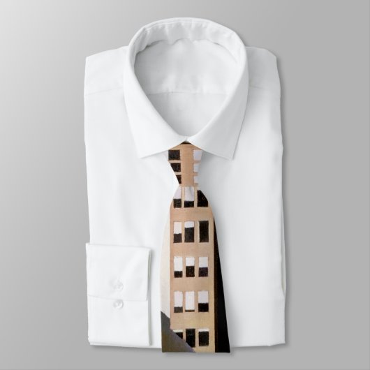 Architectuur, Skyscraper van Sheeler, 1922 Stropdas (Gebonden)