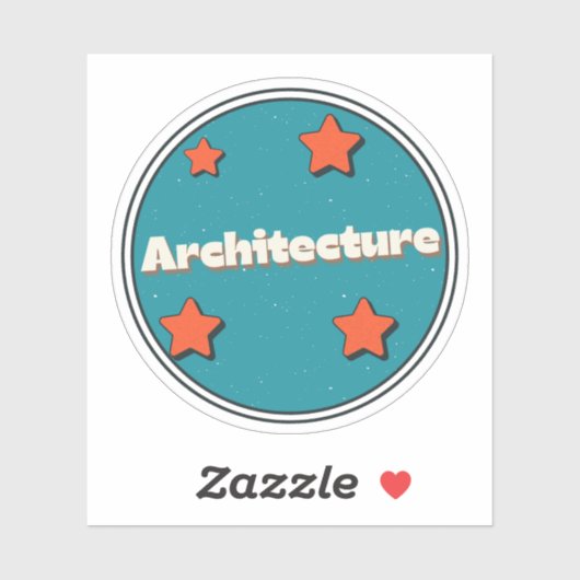 Architectuur Sticker (Vel)