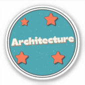 Architectuur Sticker (Voorkant)