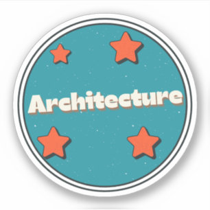 Architectuur Sticker