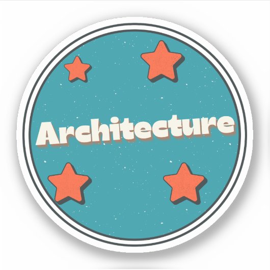 Architectuur Sticker (Voorkant)