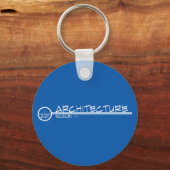 Architectuur Tekentitel Sleutelhanger (licht) (Voorkant)