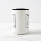 Architectuur: US Naval Air Station Tweekleurige Koffiemok (Center)