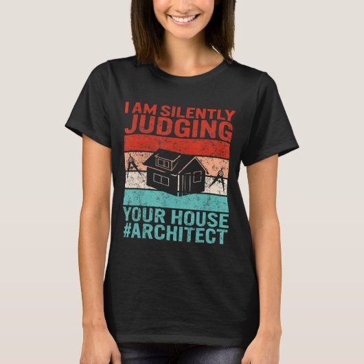 Architectuur van architect-Afstuderen majoor T-shirt (Voorkant)