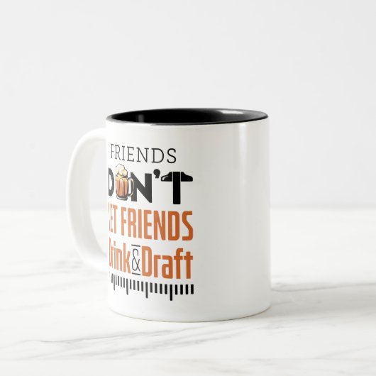 Architectuur van architect Student Drink en concep Tweekleurige Koffiemok (Voorkant links)