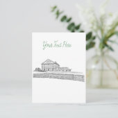 Architectuur van Belarus Orsha Briefkaart (Staand voorkant)