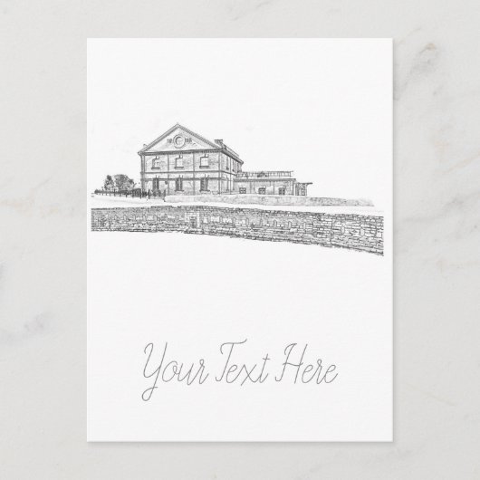 Architectuur van Belarus Orsha Briefkaart (Voorkant)