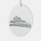 Architectuur van Belarus Orsha Keramisch Ornament (Rechts)
