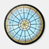 Architectuur van Budapest Garden Bazaar Castle Magneet (Voorkant)