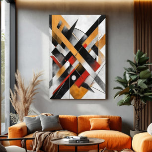 Architectuur van Chaos Canvas Afdruk