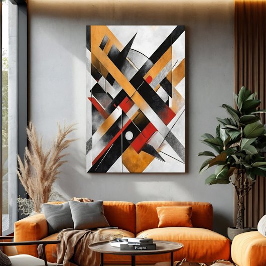 Architectuur van Chaos Canvas Afdruk