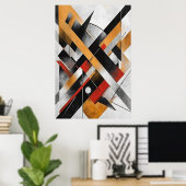 Architectuur van Chaos Poster (Thuiskantoor)
