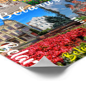 Architectuur van de Belarussische Minsk Grodno Pin Poster (Hoek)