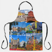 Architectuur van de Belarussische Minsk Grodno Pin Schort (Voorkant)