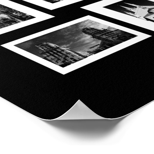 Architectuur van de Brest van de Belarussische Min Poster (Hoek)