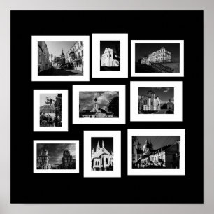 Architectuur van de Brest van de Belarussische Min Poster